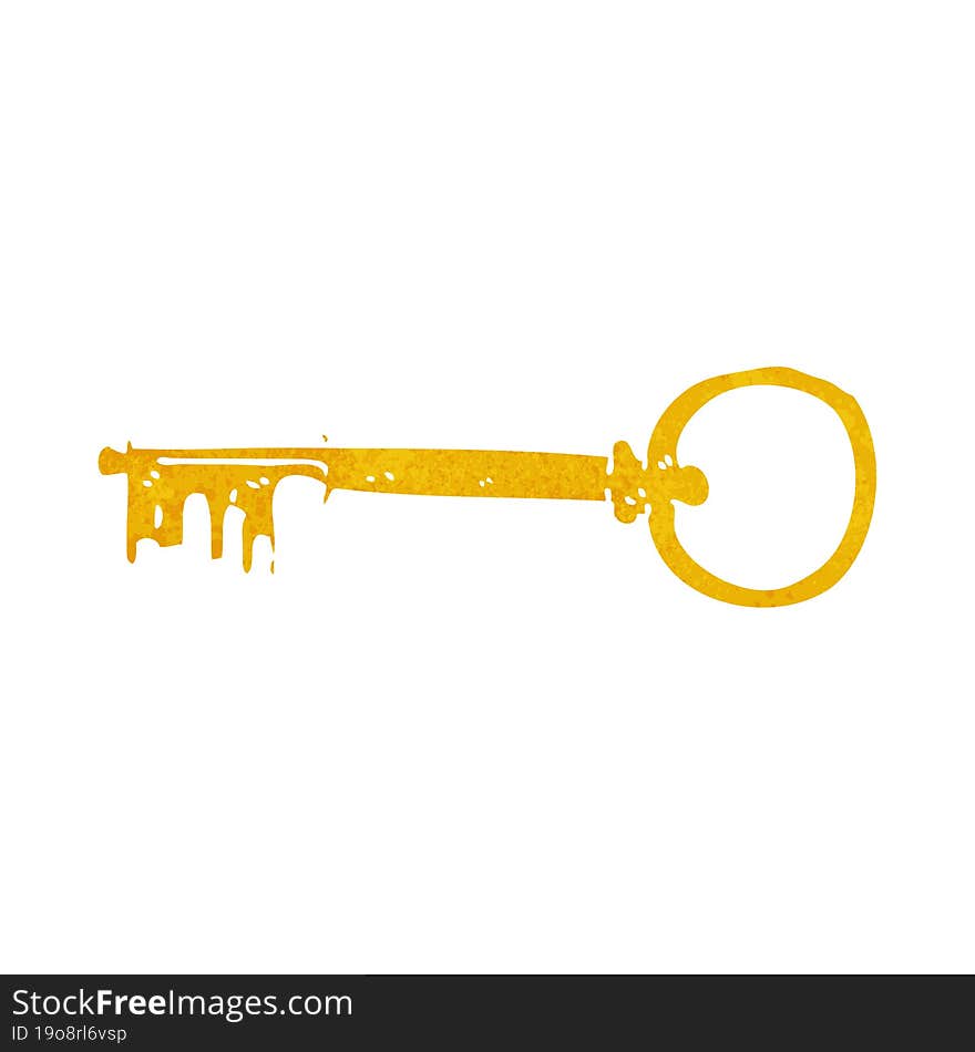 cartoon key