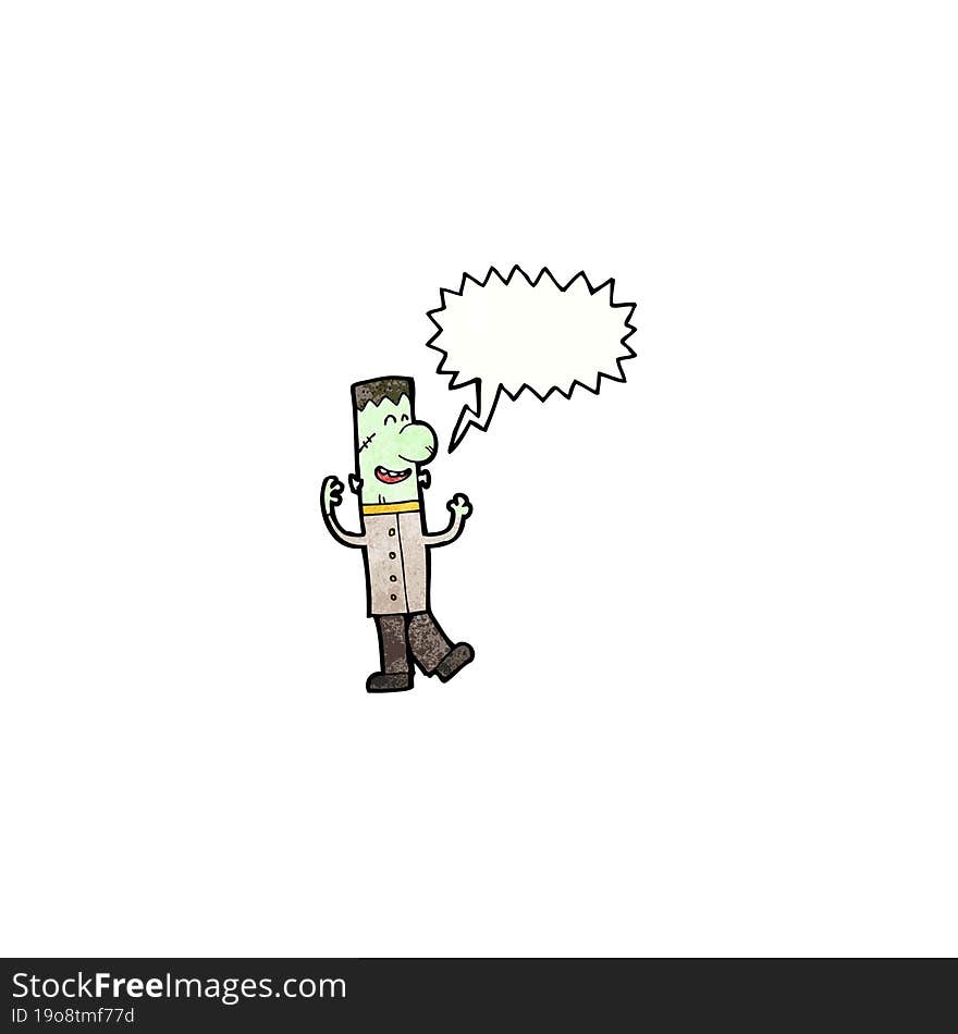 frankenstein s monster cartoon