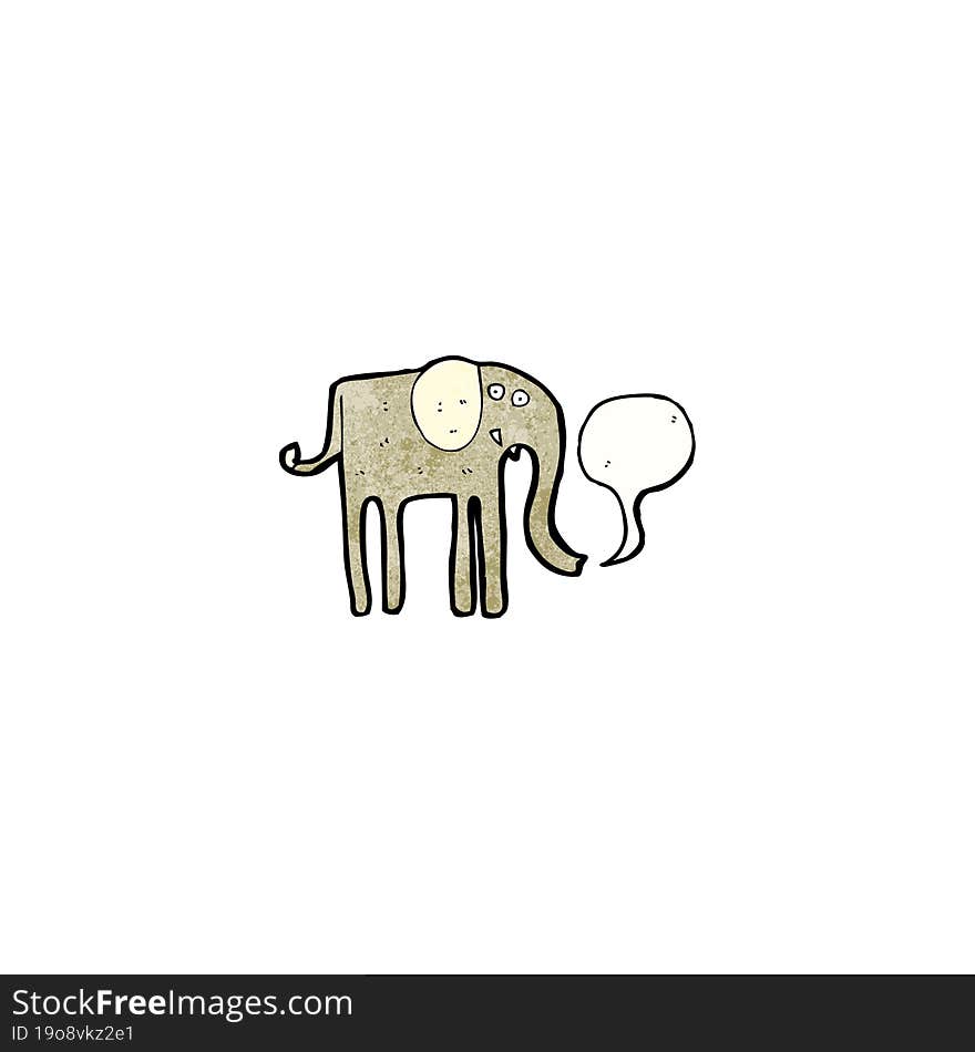 cartoon elephant