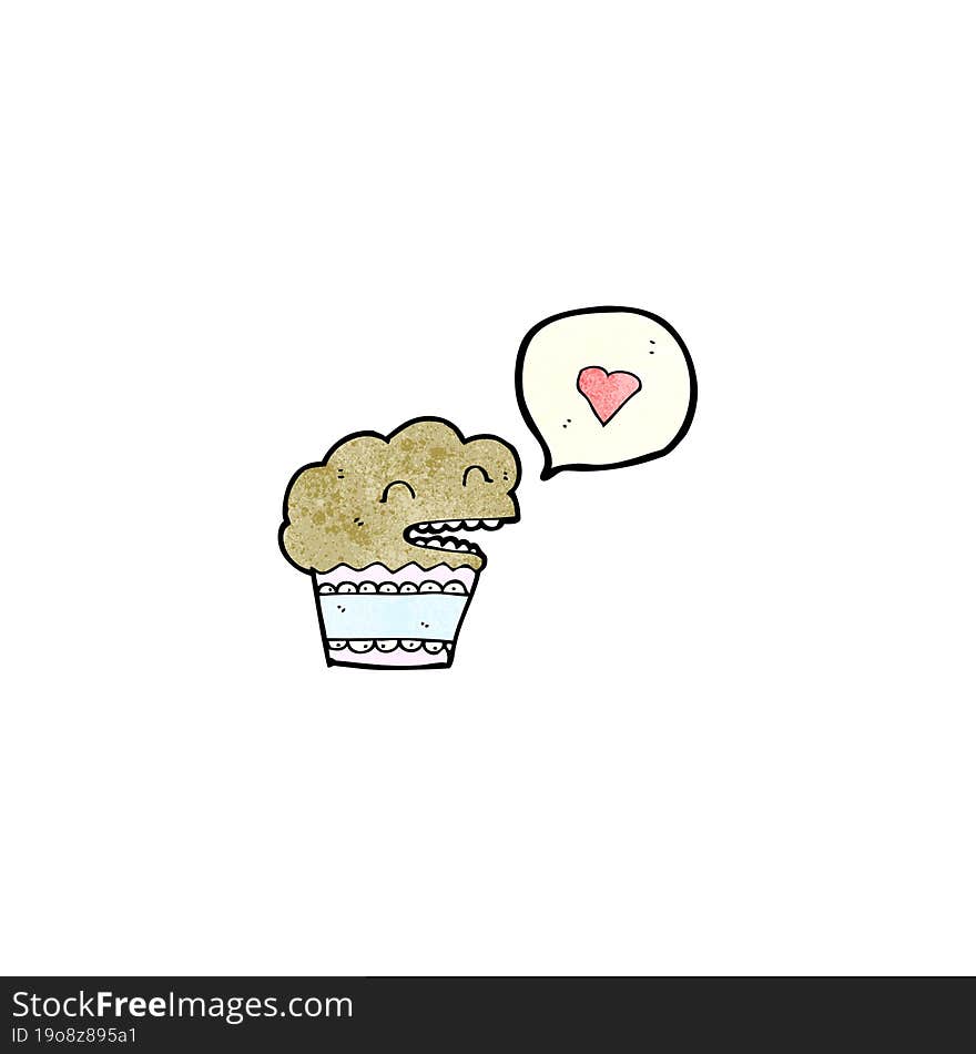 cartoon muffin