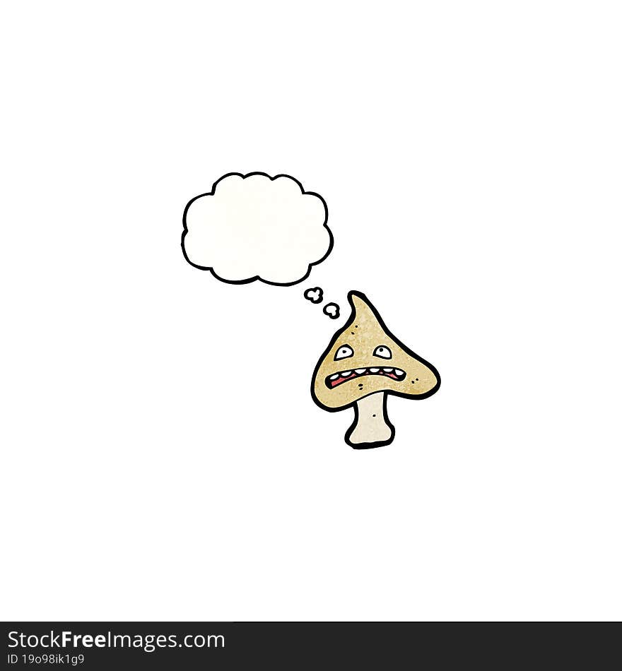 cartoon mushroom