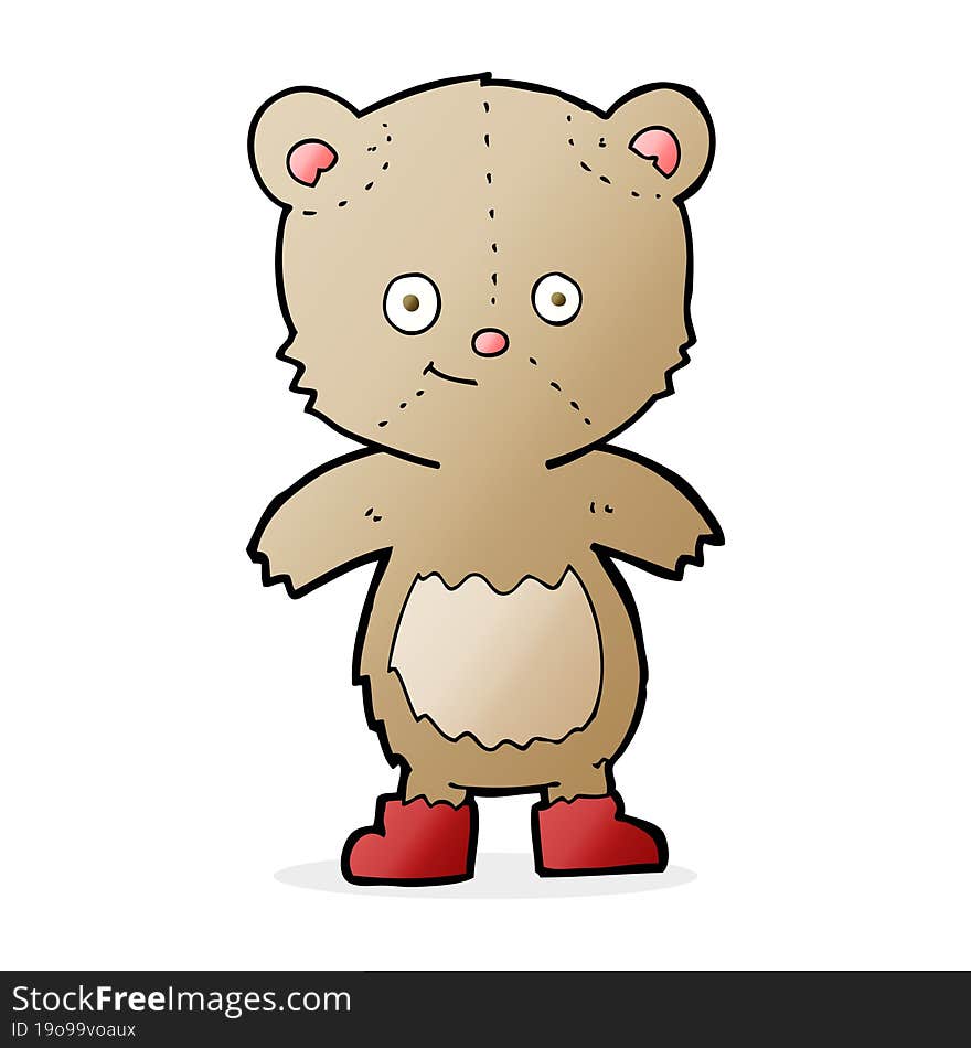 cartoon cute teddy bear