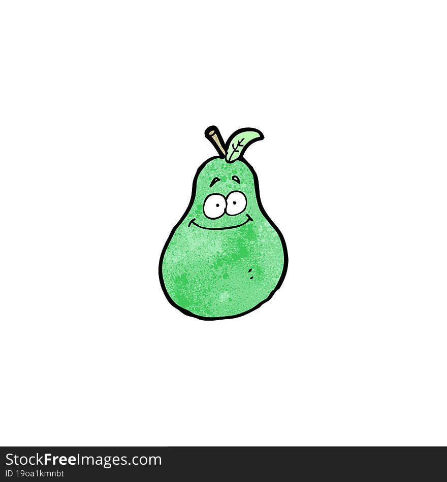 cartoon pear