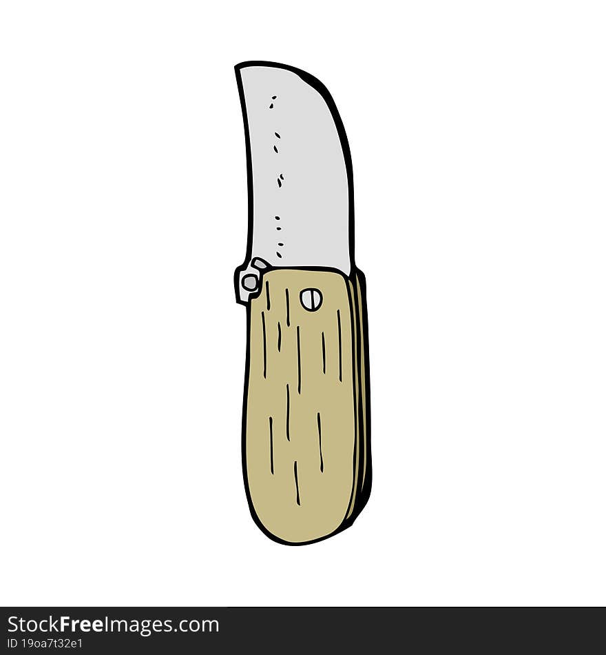 Cartoon Folding Knife