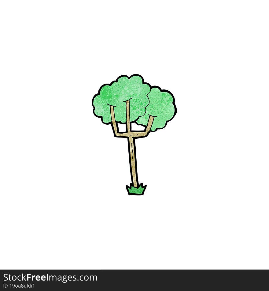 cartoon tree