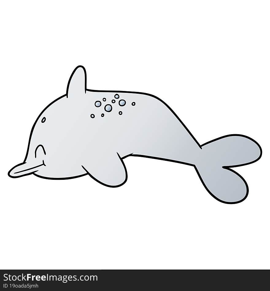 cartoon dolphin. cartoon dolphin