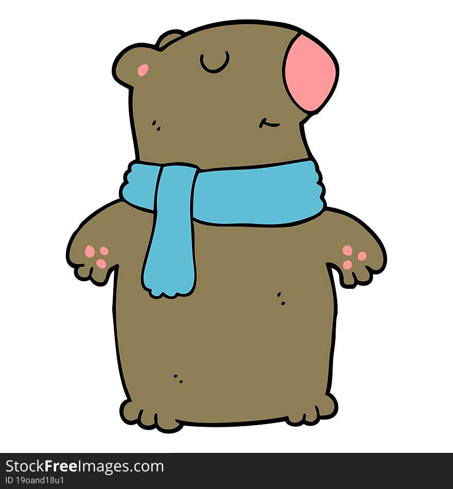 cartoon bear