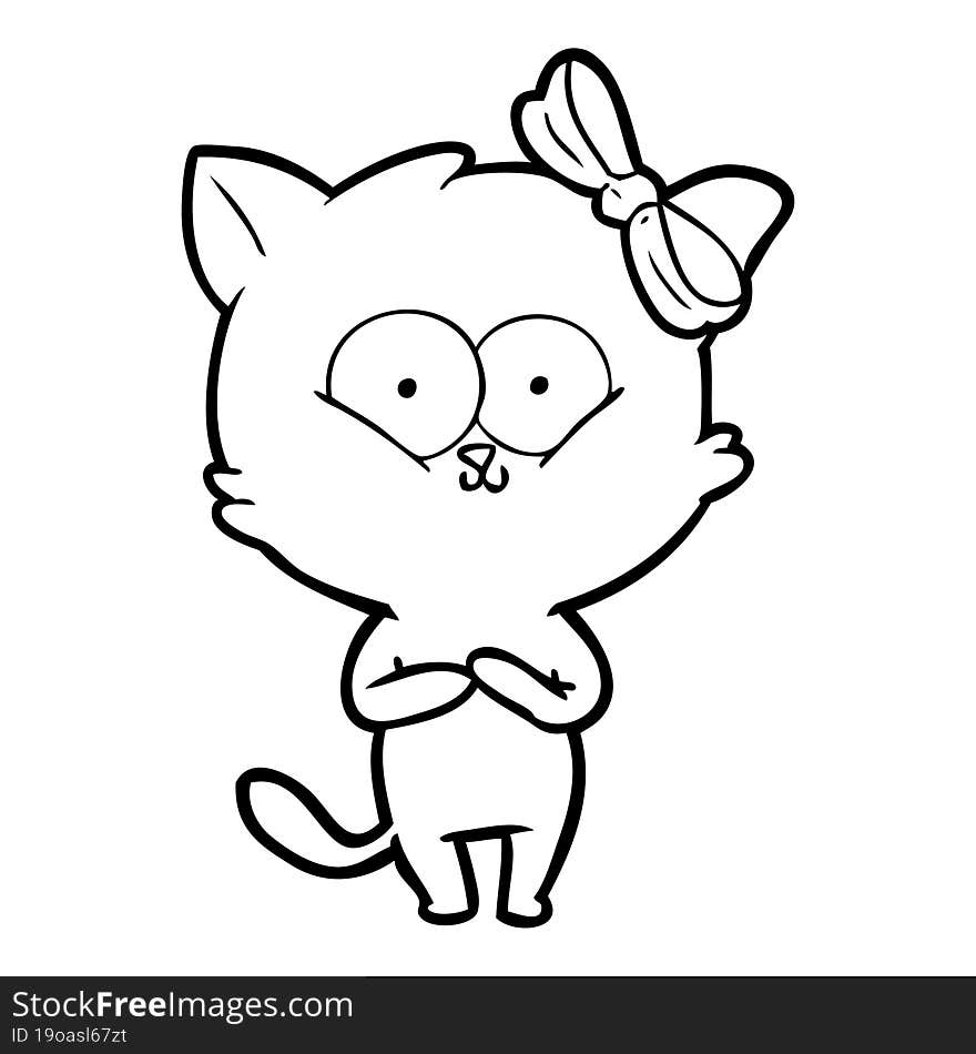 cartoon cat. cartoon cat