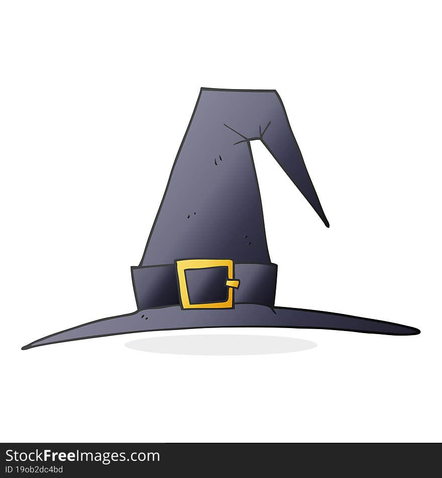 Cartoon Witch Hat