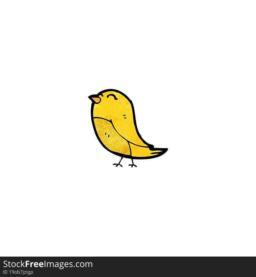 cartoon bird