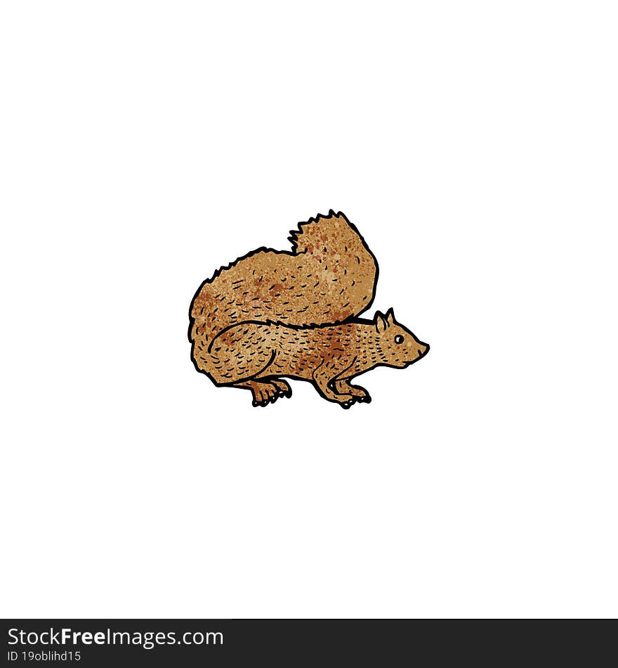 Cartoon Squirrel