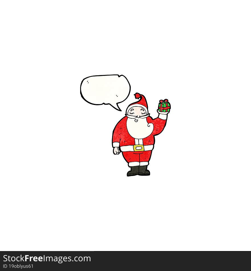 Cartoon Santa Claus