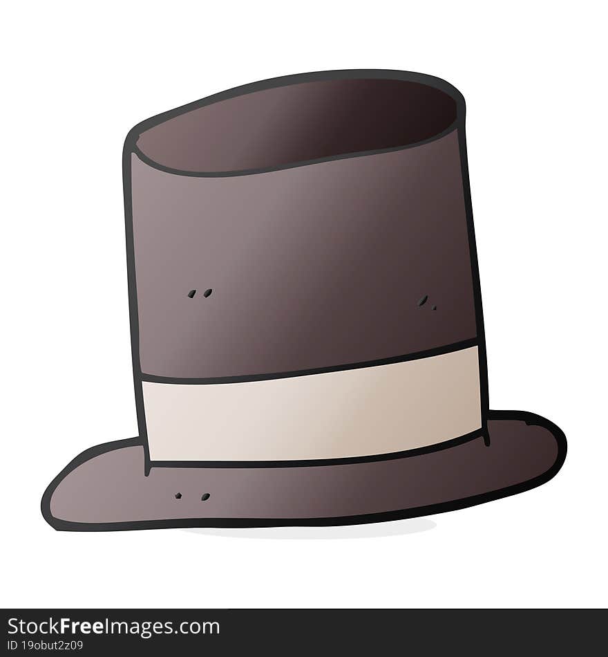 Cartoon Top Hat