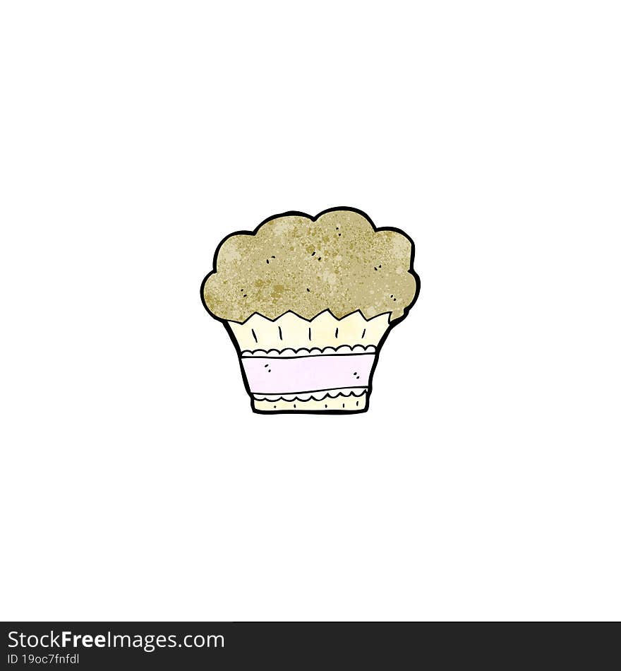 Cartoon Muffin