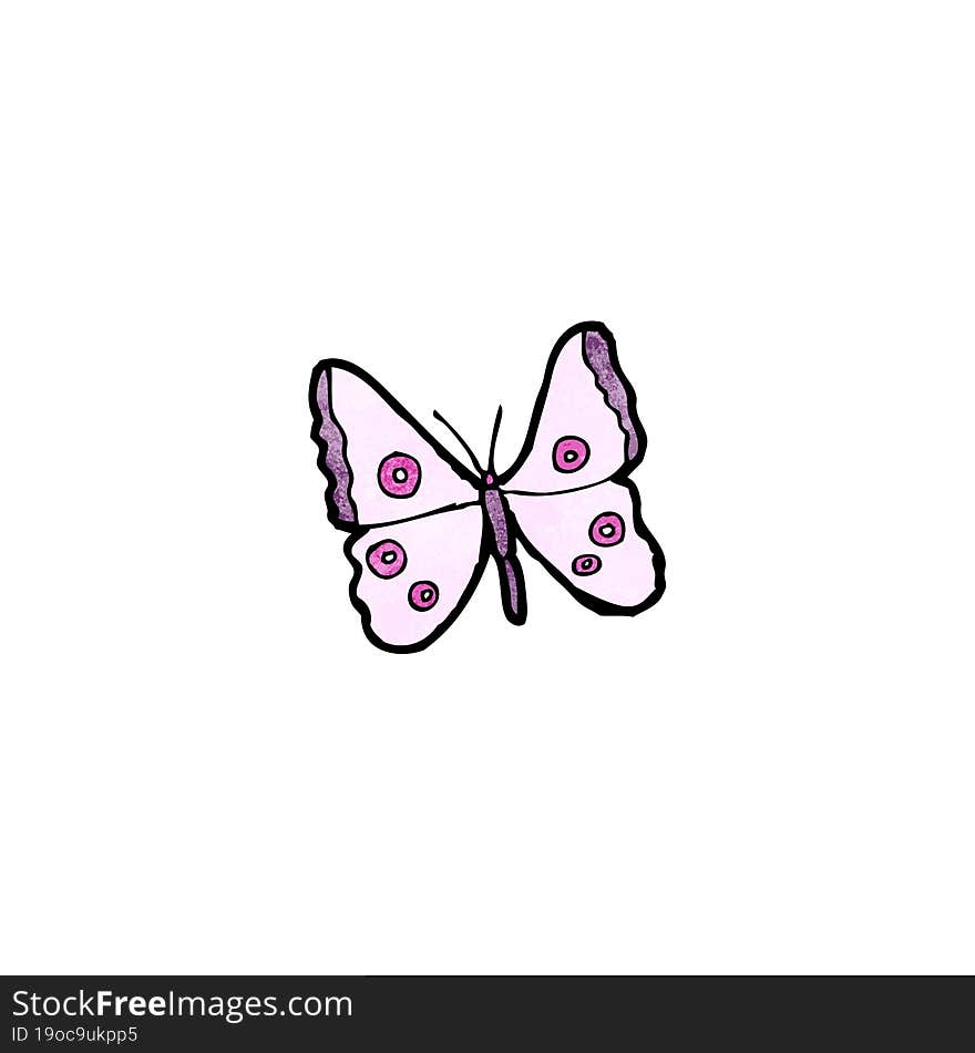 cartoon butterfly