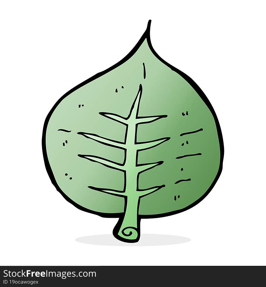 Cartoon Leaf