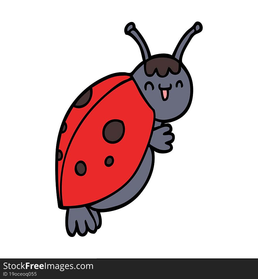 cute cartoon ladybug