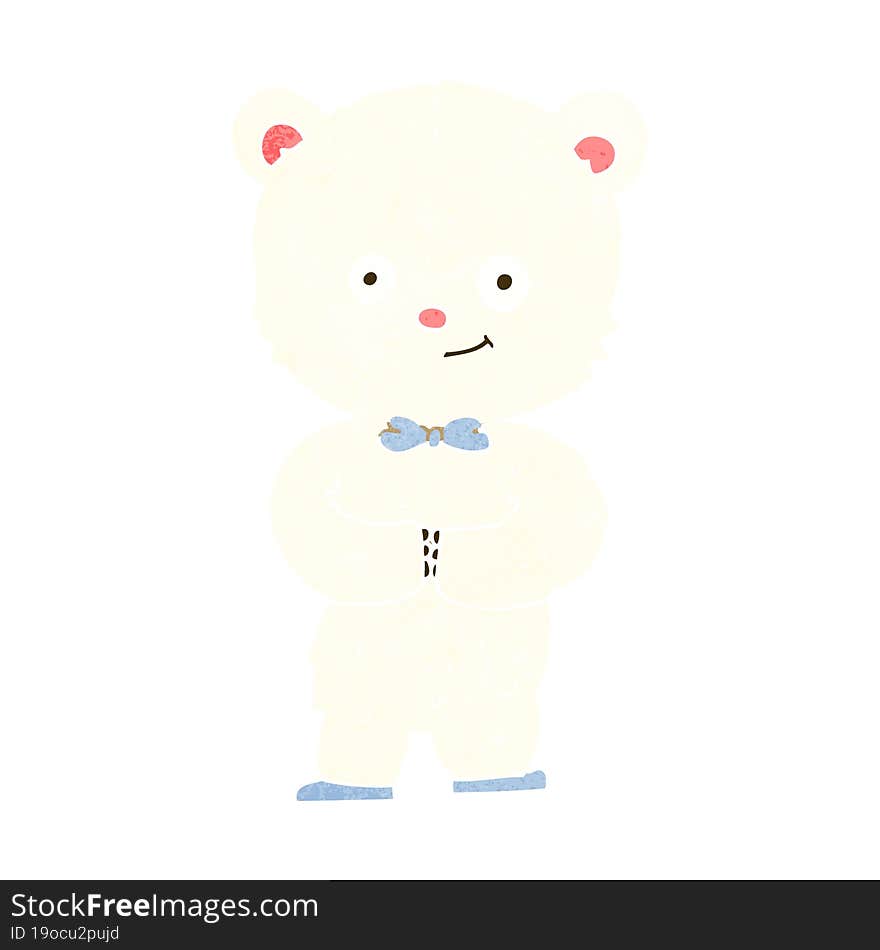 cartoon cute little bear