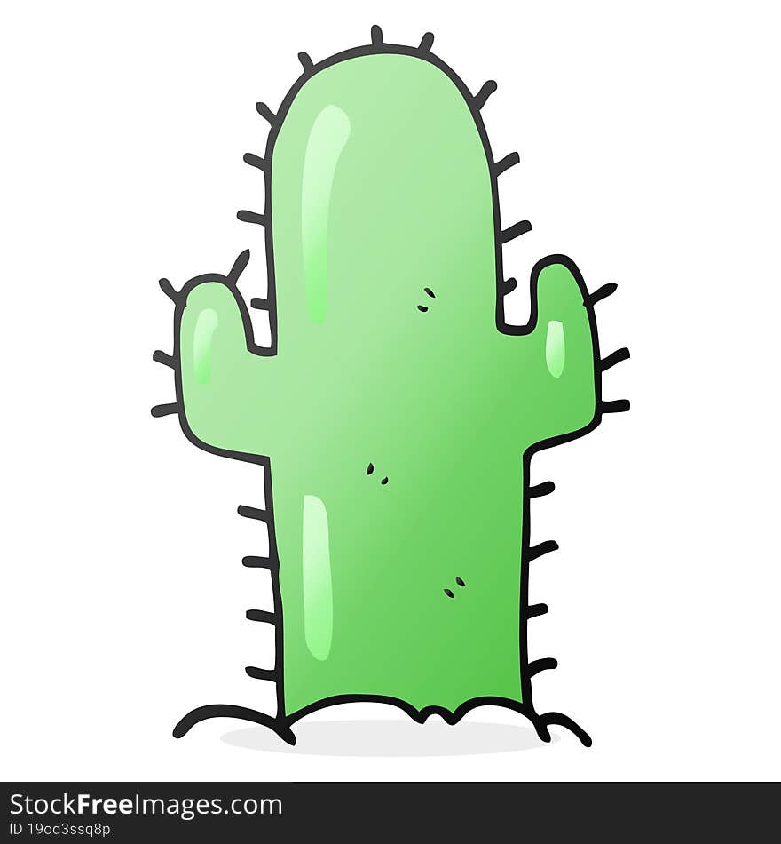 cartoon cactus