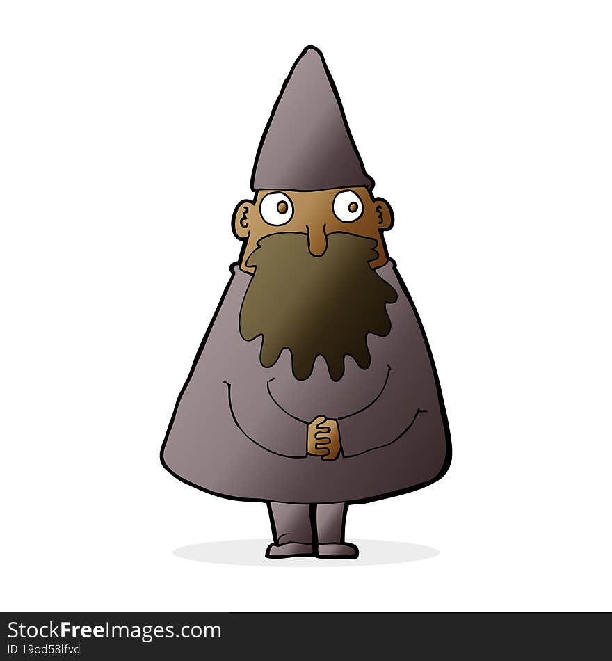 cartoon wizard