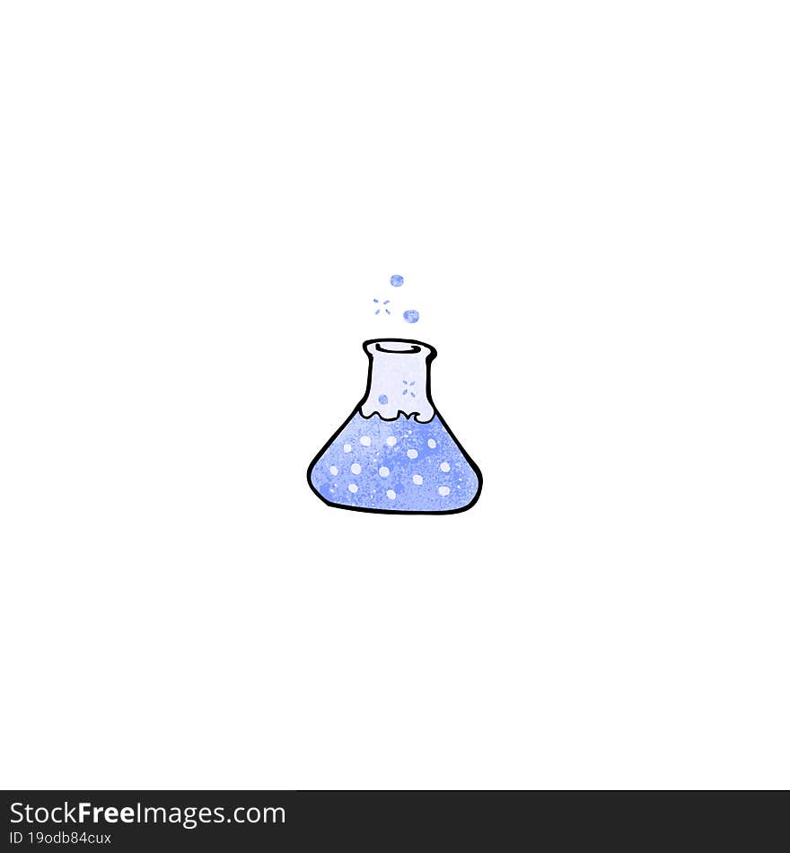 cartoon science experiment