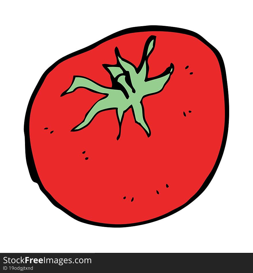 Cartoon Tomato