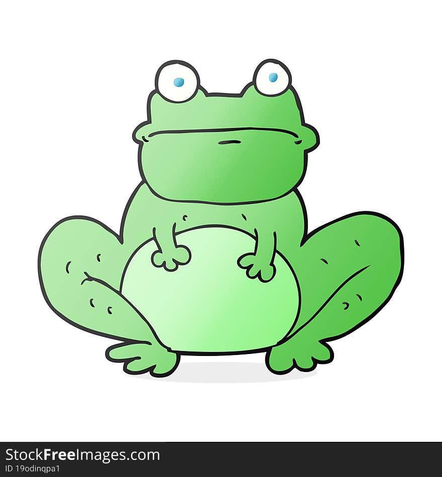 Cartoon Frog