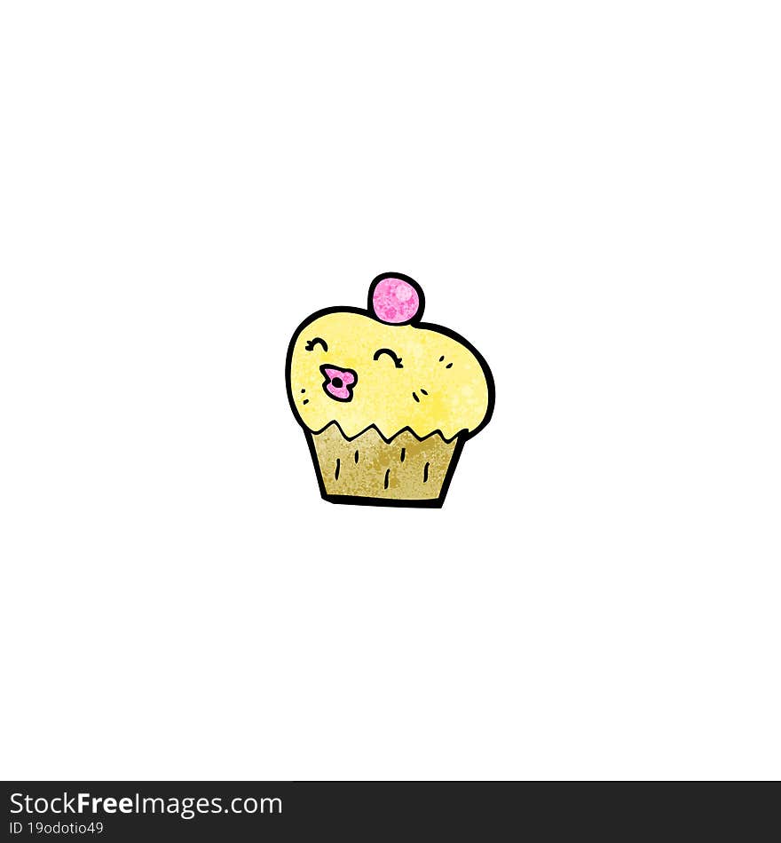 cartoon cupcake