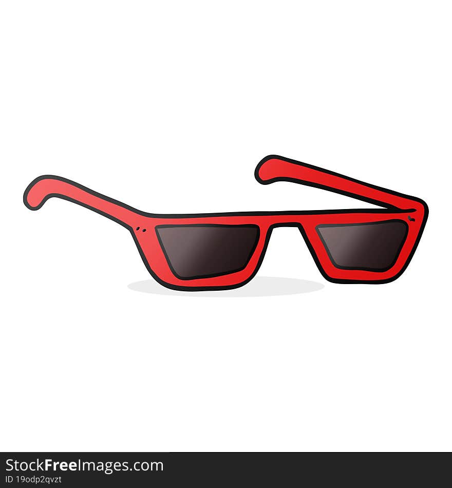 cartoon sunglasses