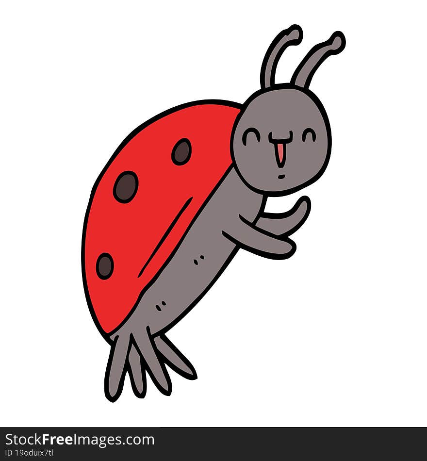 cute cartoon ladybug