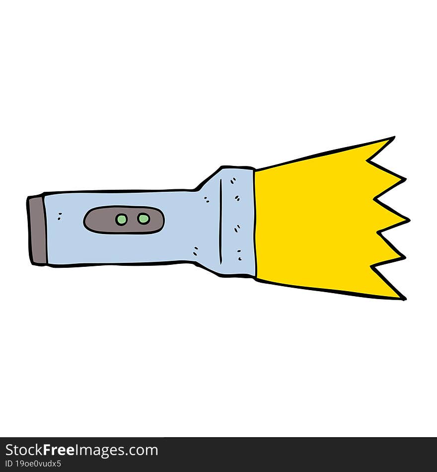 cartoon torch