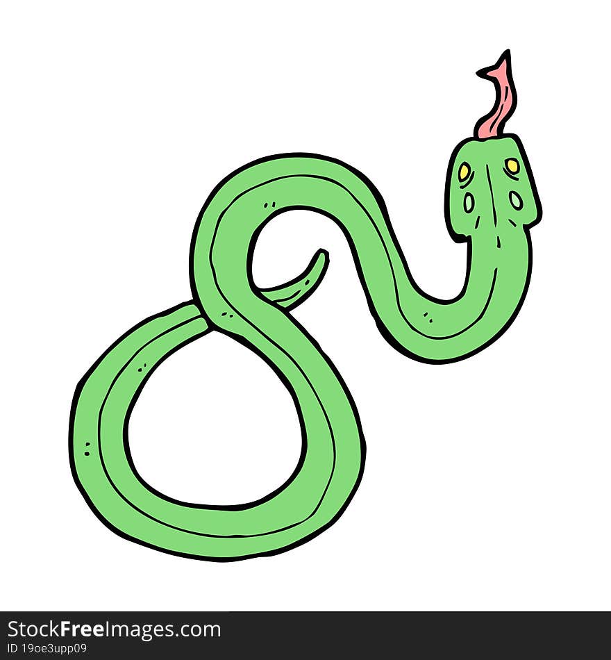 Cartoon Snake