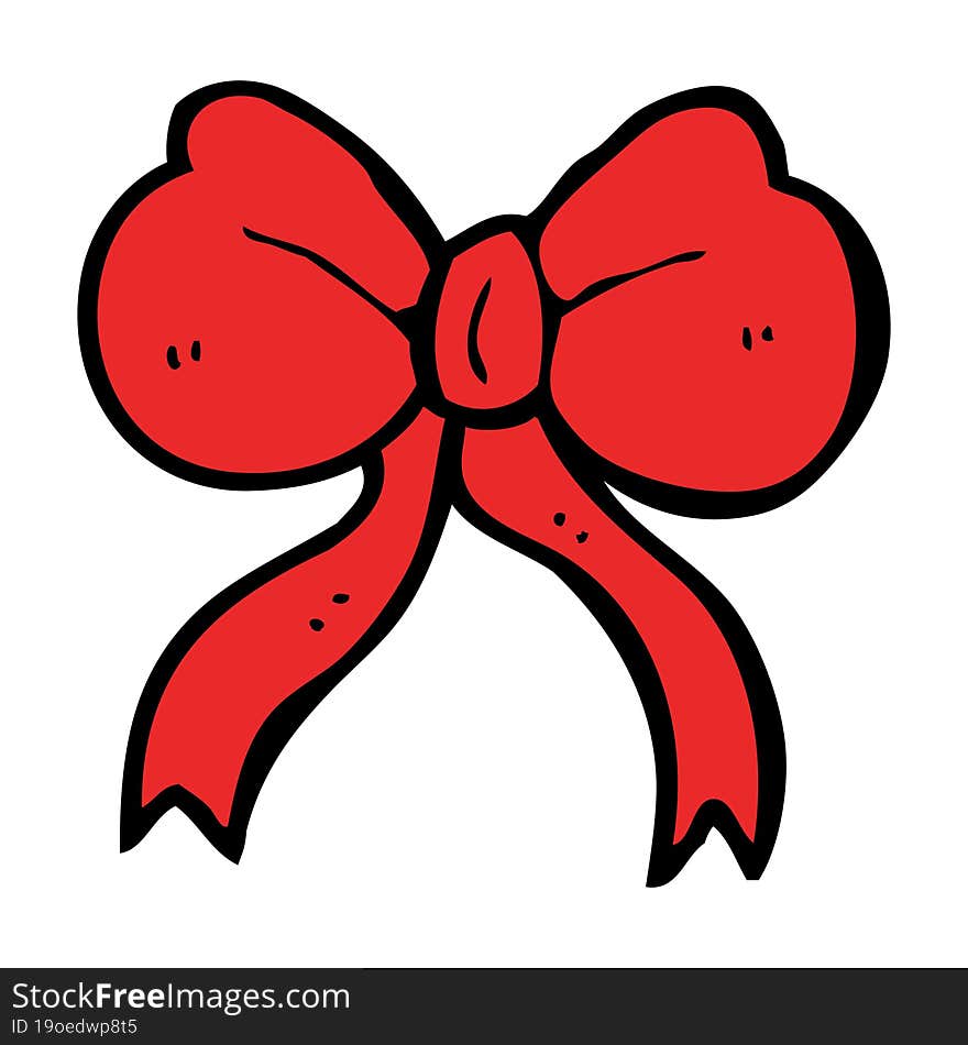 Cartoon Bow Tie