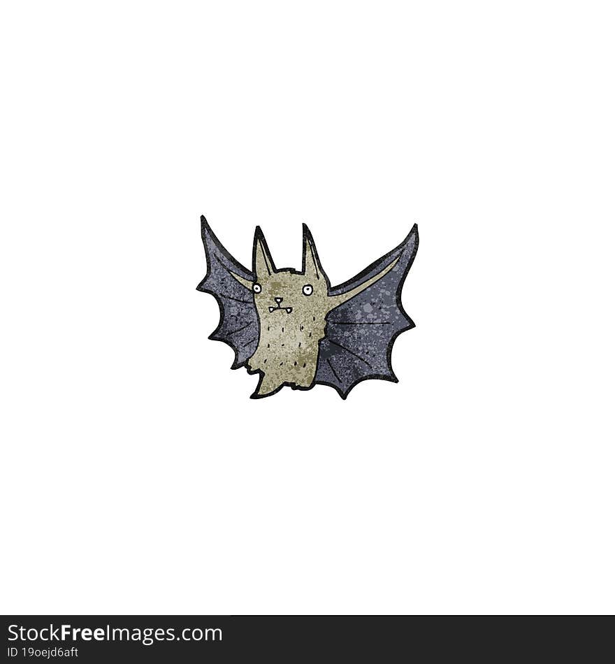 cartoon vampire bat