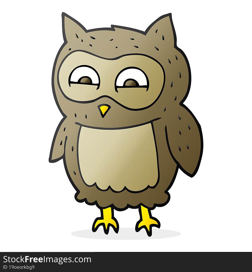 Cartoon Owl