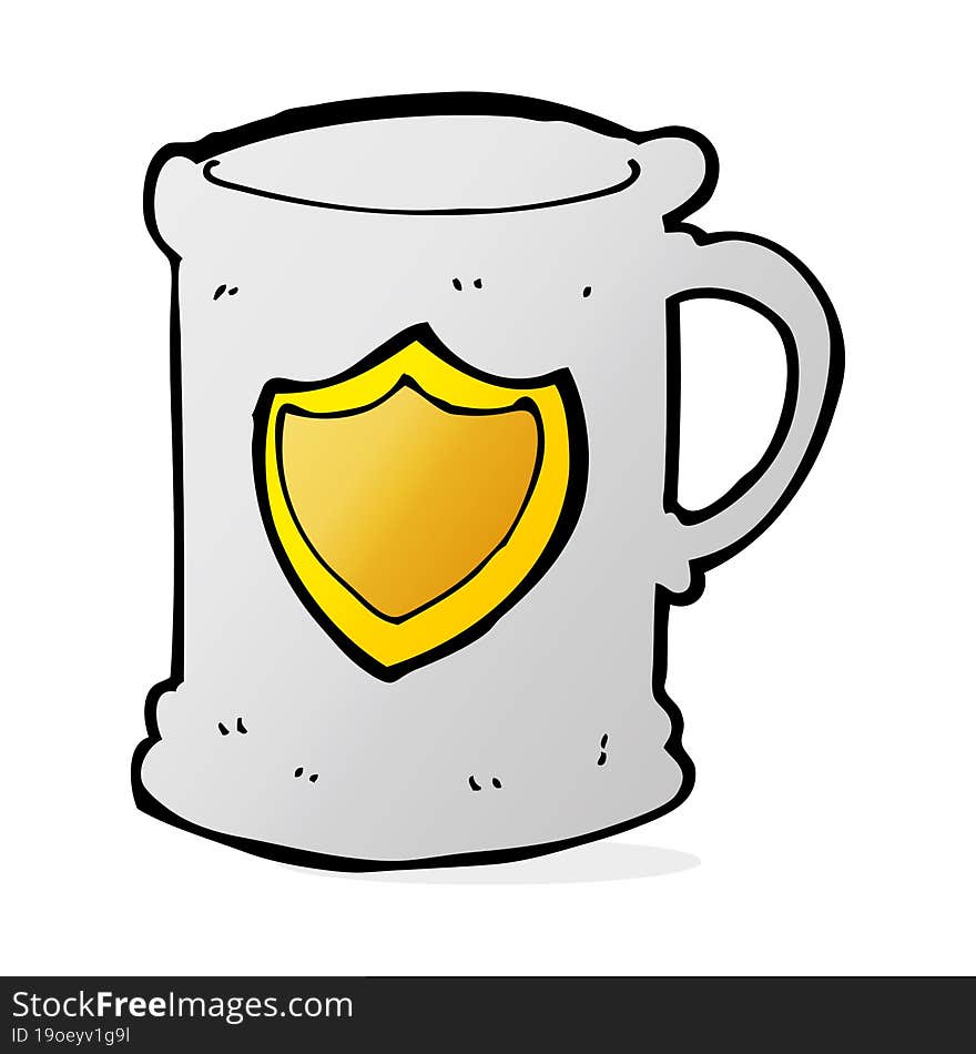 cartoon tankard