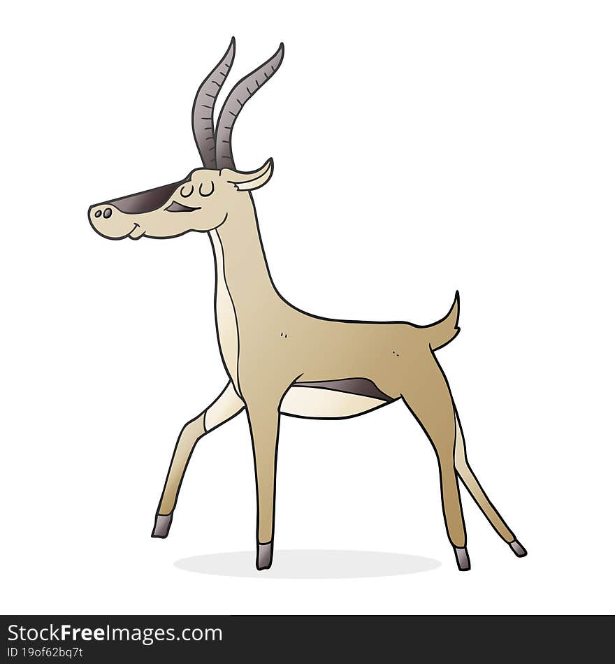 Cartoon Gazelle