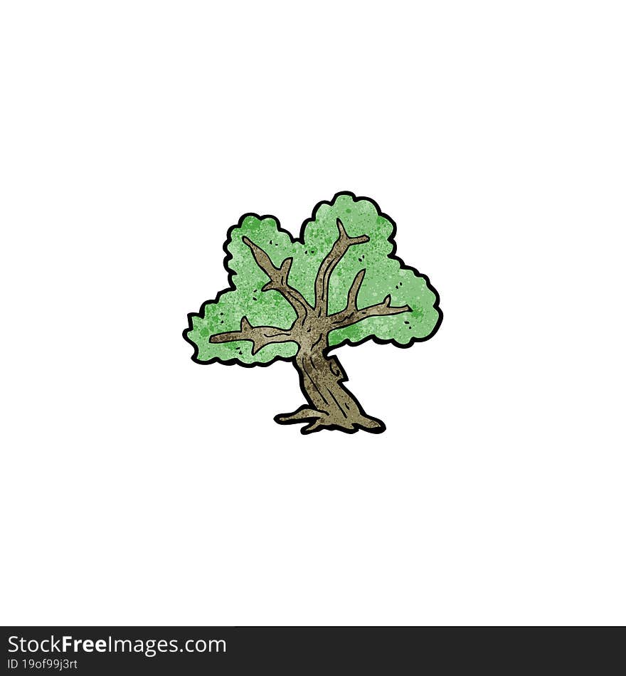 cartoon tree