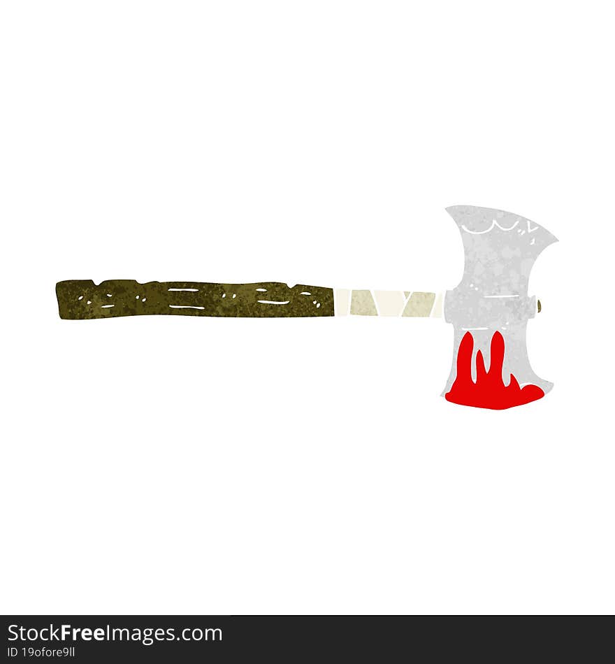 Cartoon Double Sided Axe