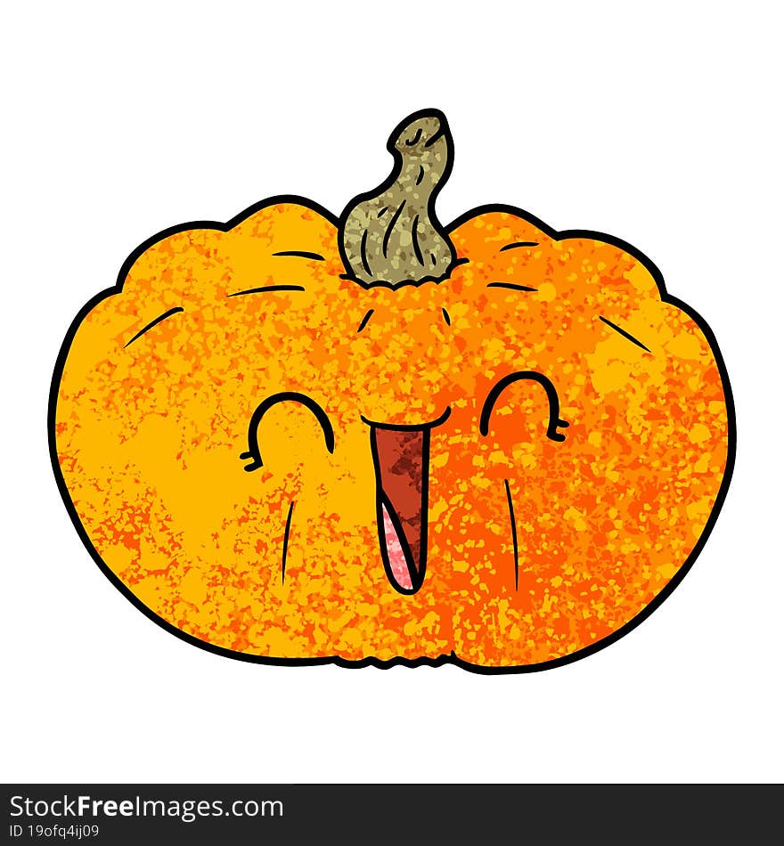 cartoon pumpkin. cartoon pumpkin