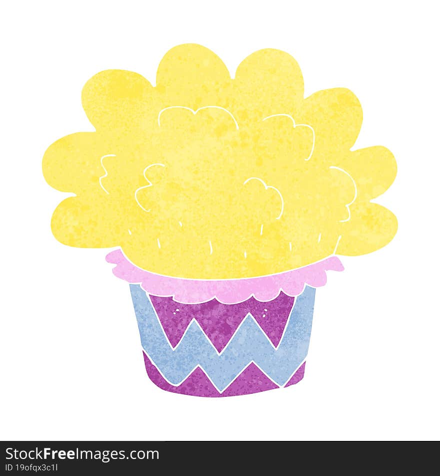 cartoon cupcake