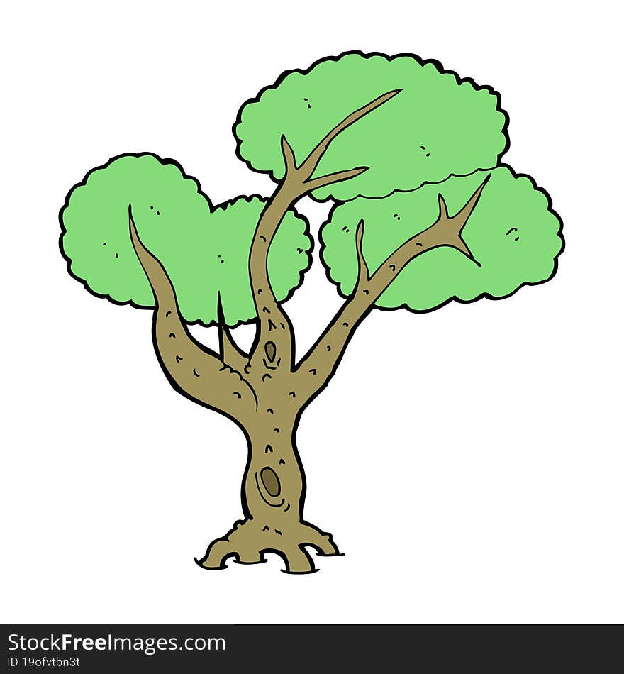 Cartoon Tree