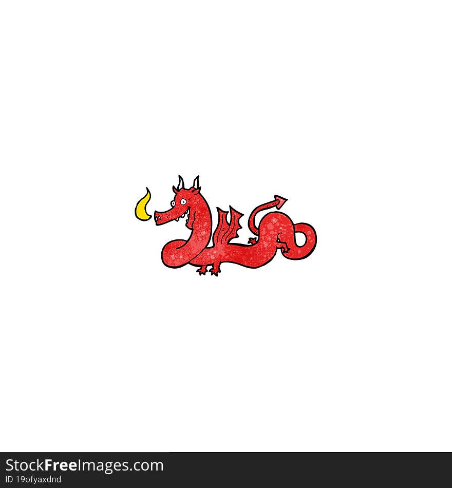 Cartoon Chinese Dragon