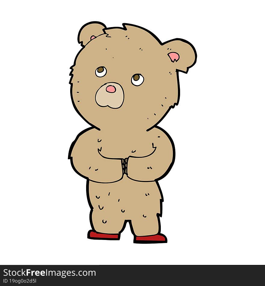 cartoon teddy bear