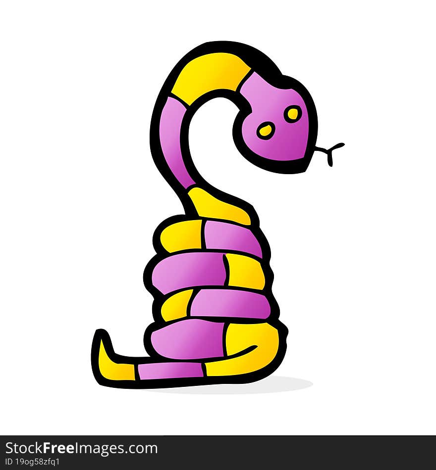 cartoon snake