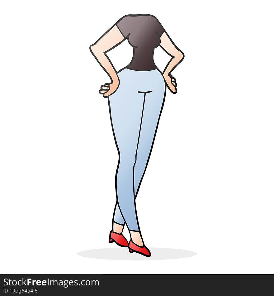 cartoon headless body (add own photographs