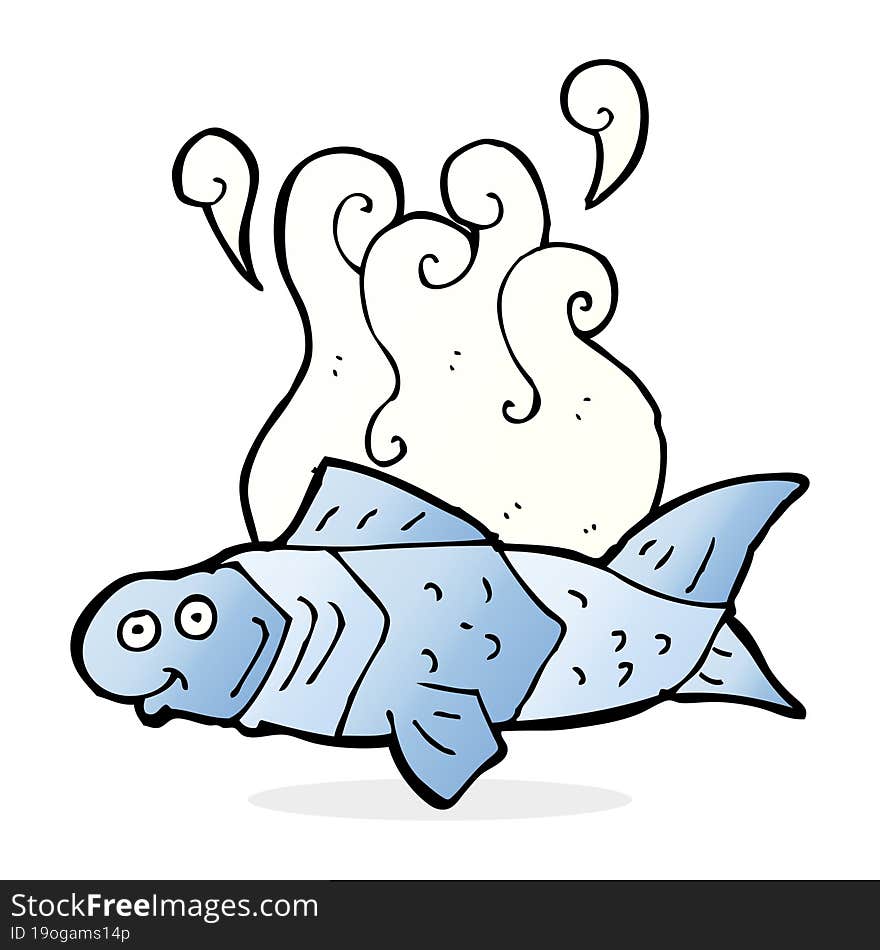 cartoon funny fish