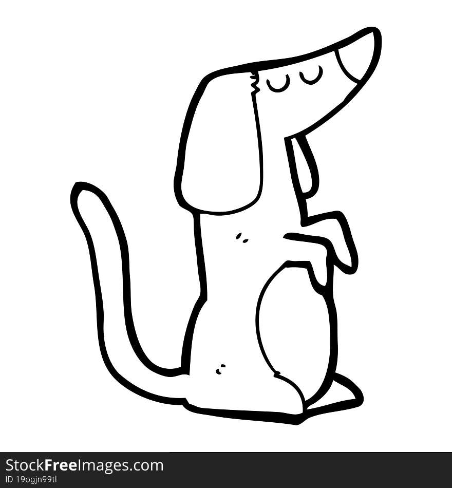 cartoon dog