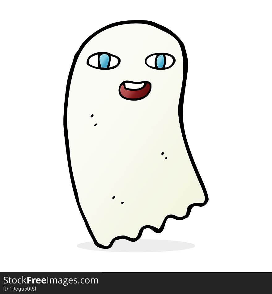 funny cartoon ghost