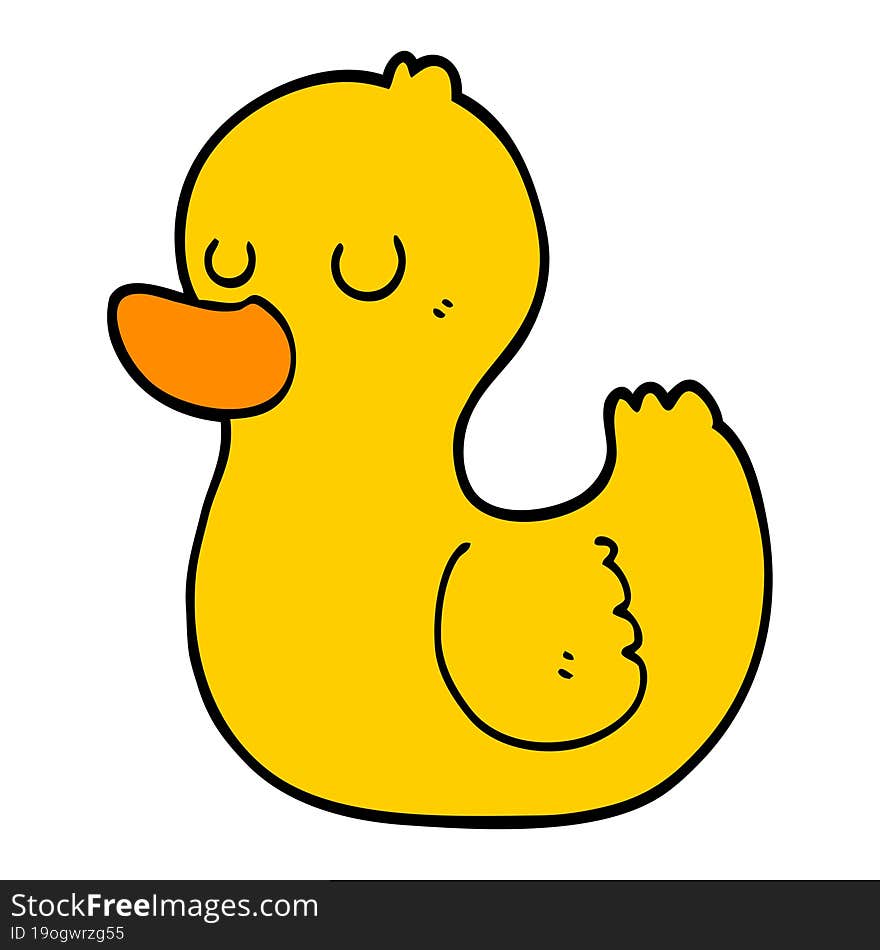 cartoon duck